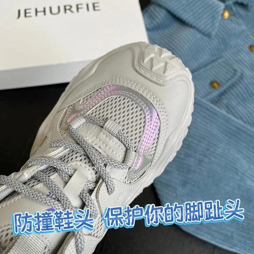 纪华菲超轻透气丑萌大头系带登山鞋  26Y04105- 商品图11