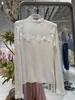 【门店同款】ENJOY春季精致蕾丝花边拼接针织上衣 169259624 商品缩略图0