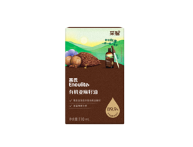 【内享汇】英氏采智有机亚麻籽油110ml