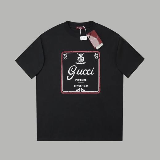 GUCCI经典logo皇冠印花短袖 商品图2