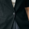 PALUOPO/PL19姆米弹力冠乐绉桑蚕丝V领重工提花简约百搭外套ES250072Z 商品缩略图9