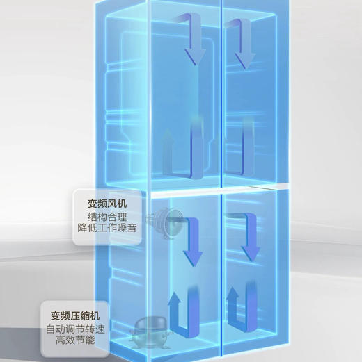 海尔（Haier）冰箱 BCD-501WGHTDEDS9U1 商品图5