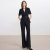 IWY/高级感黑色短袖西装套装女夏季新款职业装面试工作服26CP969 商品缩略图2