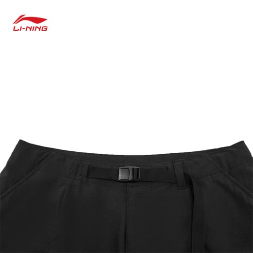 李宁户外CF溯男子冰感舒适防晒宽松运动短裤AKSW017 商品图6