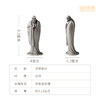 铜师傅《达摩祖师》客厅桌面白铜禅意摆件 家居装饰工艺品 商品缩略图6
