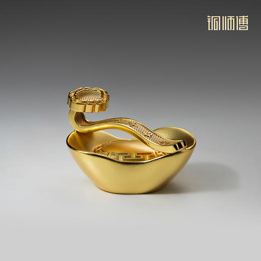 铜师傅《一锭如意》上新了故宫联名 元宝如意摆件家居开业礼品 商品图3
