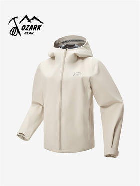 OZARK奥索卡26春夏新品冲锋衣3L户外运动风连帽防水夹克外套女款OAGWD2610301