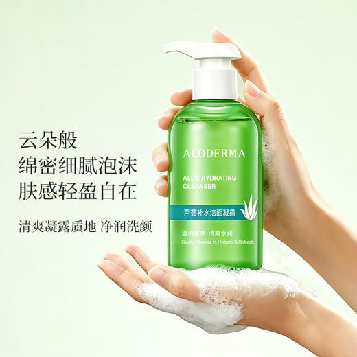 【618现货钜惠】瑷露德玛芦荟补水洁面凝露150g 商品图4