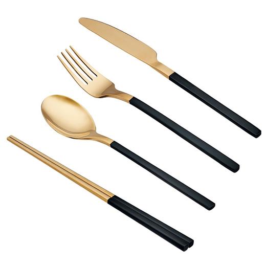 浮士德 普罗旺斯黑金4件套 FD-104 炒锅汤锅套装电磁炉 商品图2