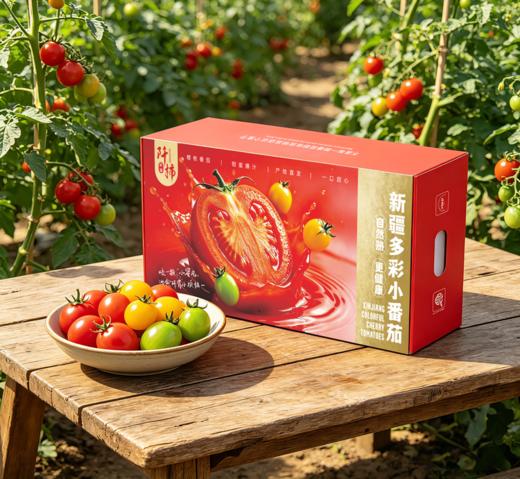 新疆多彩小番茄 颜值美味全都有  商品图1
