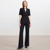 IWY/高级感黑色短袖西装套装女夏季新款职业装面试工作服26CP969 商品缩略图1