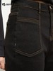波顿女士春夏季直筒牛仔裤高腰宽松显瘦垂感阔腿裤LE380125D 商品缩略图2