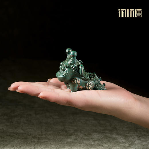铜师傅 陕西历史博物馆系列《日己觥铜摆件》青铜摆件 商品图4