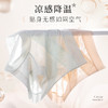 内裤女高腰蕾丝收腹冰丝无痕透气10A抗菌桑蚕丝加长底裆夏薄款 商品缩略图3