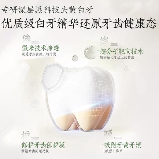 【星品体验💖39元任选3件】白牙精华露美白牙笔白牙齿牙贴去黄凝胶牙烟渍涂抹式亮白洁白牙笔 商品图4