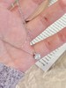 卡蒂罗KADER 【莫桑钻】925银 星轨交织项链 轻奢氛围感闪锆双层锁骨链小众原创设计 日常通勤百搭清纯甜美风 商品缩略图3