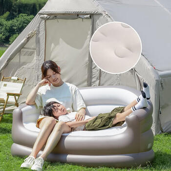 探险者（TAN XIAN ZHE）充气床垫家用午休气垫床户外露营便携懒人沙发床打地铺 商品图4