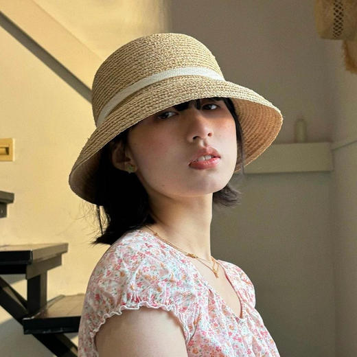 Mii Neer 法式草帽系列 夏季出游系列合集 遮阳时尚 轻盈耐用 多款可选 商品图0