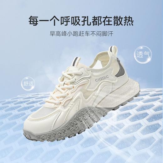 【猪皮垫】ZHR网面透气德训鞋夏季新款浅紫甜美阿甘鞋休闲运动鞋 商品图8