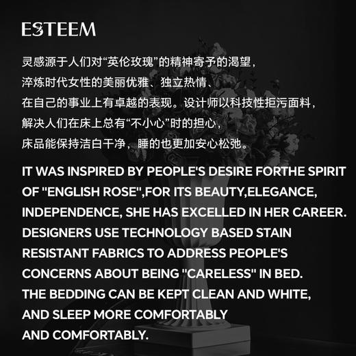 ESTEEM/宜庭英伦玫瑰95白鹅绒春秋被【专柜同款】 商品图2