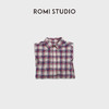 ROMI STUDIO“格纹经典”超细长绒棉空气感色织开襟衬衫 RWCSSG7505 商品缩略图1