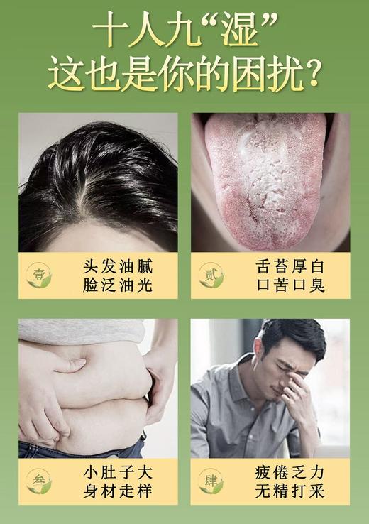 [精选]李时珍小黄姜五指毛桃茯苓丸草本原料鲜萃高浓缩丸制伏湿滋补养生 商品图4