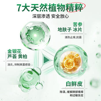 纯春堂云南本草脚气喷剂止痒脱皮脚臭汗真菌感染水泡脚丫烂抑菌喷雾 商品图6