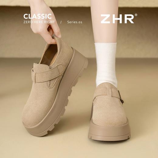 ZHR则则【增高5.5CM】百搭厚底勃肯鞋2026新款轻便休闲鞋舒适女鞋 商品图4