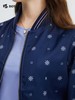波顿女士春秋季棒球服潮流时尚美式休闲印花短款长袖外套LJ862120 商品缩略图4