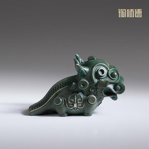铜师傅 陕西历史博物馆系列《青铜龙铜摆件》青铜摆件 商品图2