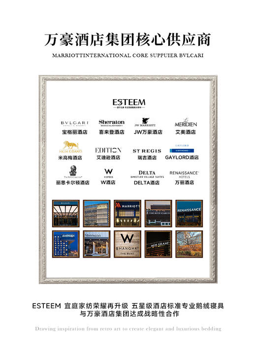 【新品】ESTEEM/宜庭 艾米莉的夏日凉感可水洗95鹅绒夏被双面设计一面温一面凉【专柜同款】 商品图4