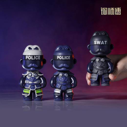 铜师傅《长安卫经典系列》工位办公桌创意摆件 潮玩手办铜摆件 商品图5