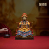 铜师傅《龙五爷》客厅 桌面全黄铜泥金财神  家居纯手绘菩萨摆件 商品缩略图4