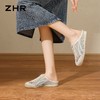 ZHR复古脚蹬半拖鞋2026夏季新款软底透气网面女鞋百搭休闲鞋 商品缩略图7