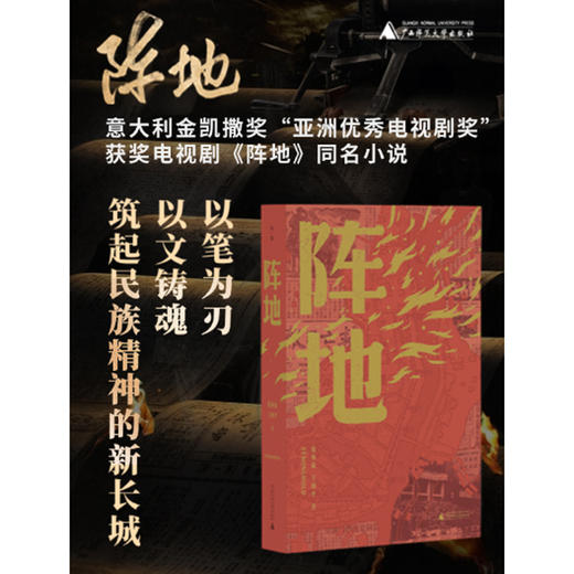阵地 亚洲优秀电视剧奖 获奖电视剧《阵地》同名小说 冯绍峰李晨徐璐王丽坤王劲松主演 商品图0