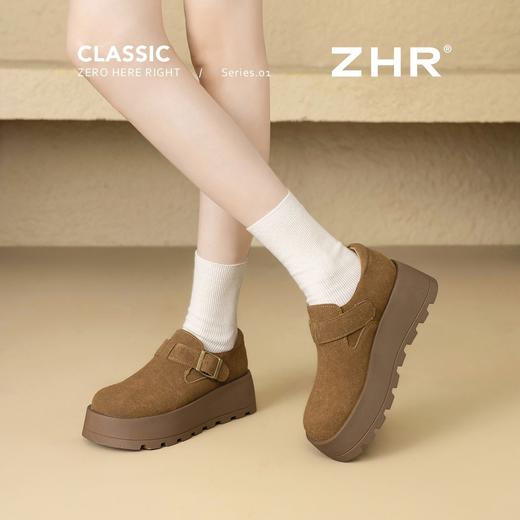 ZHR则则【增高5.5CM】百搭厚底勃肯鞋2026新款轻便休闲鞋舒适女鞋 商品图9