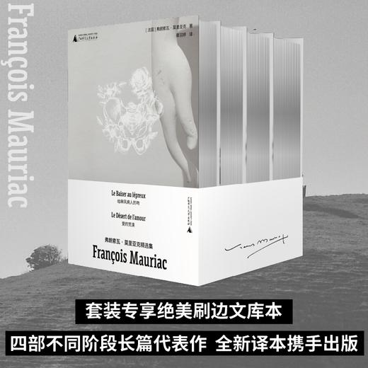 弗朗索瓦·莫里亚克精选集（诺奖得主莫里亚克绝美刷边文库本套装！以细腻、诗意的文字，探查人性的深度和广度，书写生活的戏剧与悲欢） 商品图0