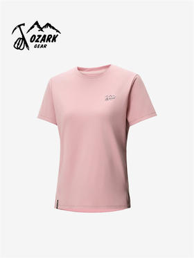 OZARK奥索卡26春夏新品短袖防晒UPF100抗菌吸湿速干圆领T恤女款OAGWD2622114