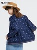 波顿女士春秋季棒球服潮流时尚美式休闲印花短款长袖外套LJ862120 商品缩略图2