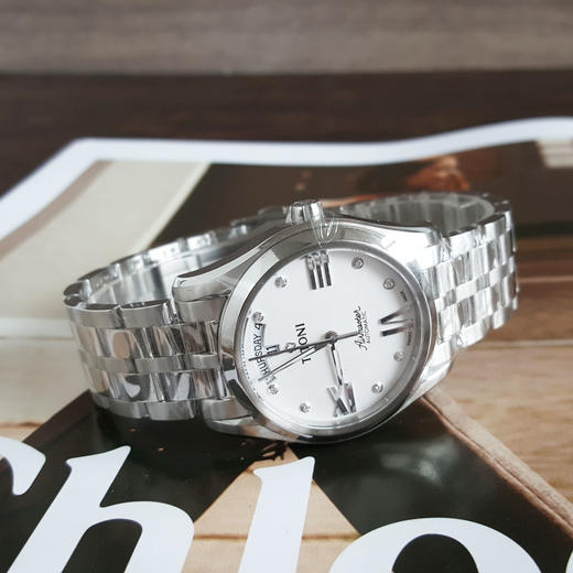 【99新】TITONI 梅花93808 S-616自动机械机芯日期、星期显示39MM（男款）Airmaster 空中霸王系列精钢170426NJ08 商品图5