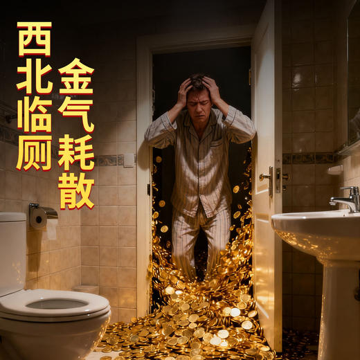 厕所在西北龙龟贴 商品图1