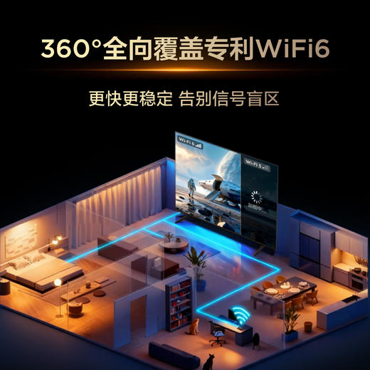 TCL电视 55T5M Plus 55英寸 QD-Mini LED控光 QLED量子点 WiFi6 超薄 商品图3