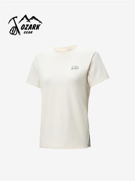 OZARK奥索卡26春夏新品短袖防晒UPF100吸湿速干抗菌圆领T恤女款OAGWT2622118