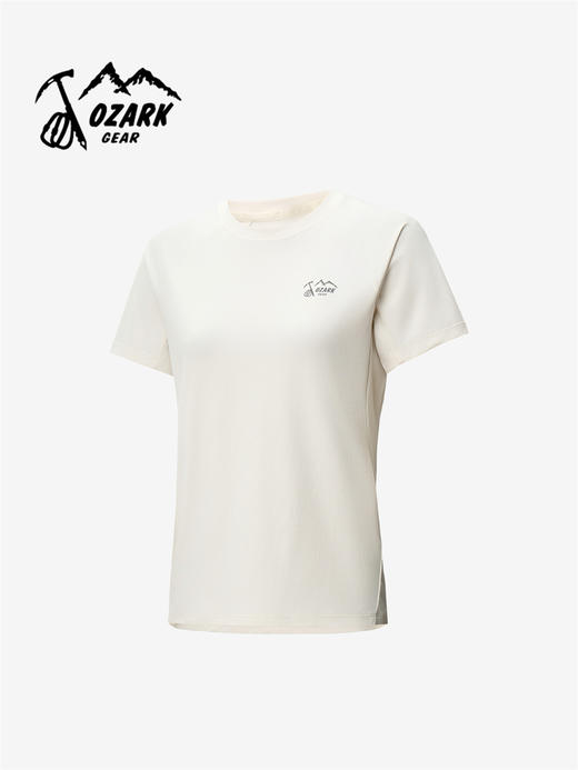 OZARK奥索卡26春夏新品短袖防晒UPF100吸湿速干抗菌圆领T恤女款OAGWT2622118 商品图0