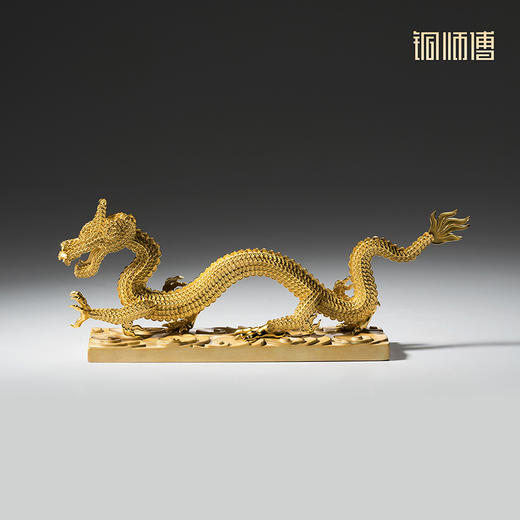铜师傅《钱龙》上新了故宫联名 龙年吉祥物摆件办公室乔迁礼品 商品图3
