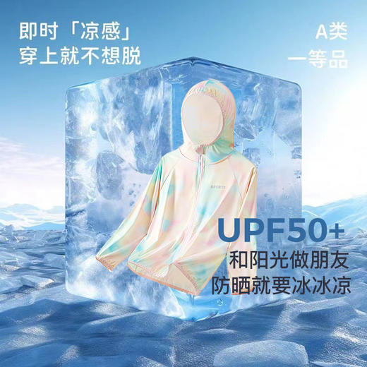 ³预售7天发货【亲子防晒衣】UPF50+ 防晒衣+空调服 清凉爽滑 XN03-CRMM-FH 商品图5