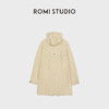 ROMI STUDIO“雨天神器”抽绳式连帽插肩袖长款雨衣风衣 RWCWW97310 商品缩略图1