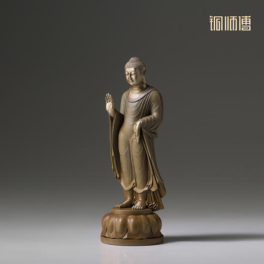 铜师傅 陕西历史博物馆系列《北周佛造像铜摆件》青铜摆件 商品图4