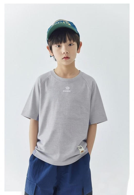 Amilife宣纸拼接炫彩短袖 商品图1