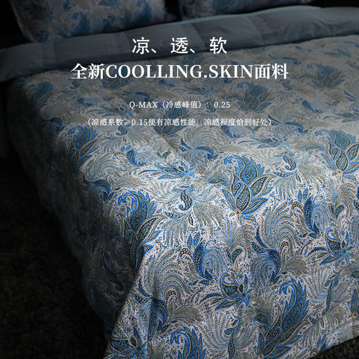 【新品】ESTEEM/宜庭 艾米莉的夏日凉感可水洗95鹅绒夏被双面设计一面温一面凉【专柜同款】 商品图8